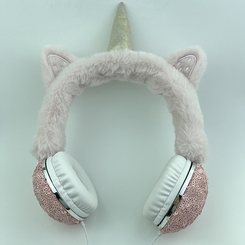 Plush headphones